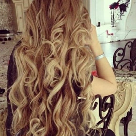 Sandy Blonde &Bleach Blonde Full Head Clip in Exte - Thumbnail 7
