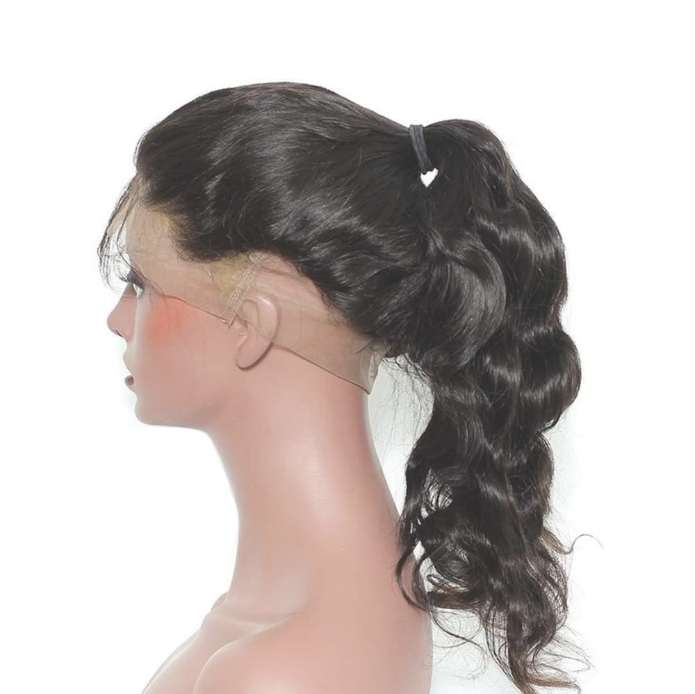 Virgin Brazilian Bodywave Lace Front Wig 18 inches - Thumbnail 2