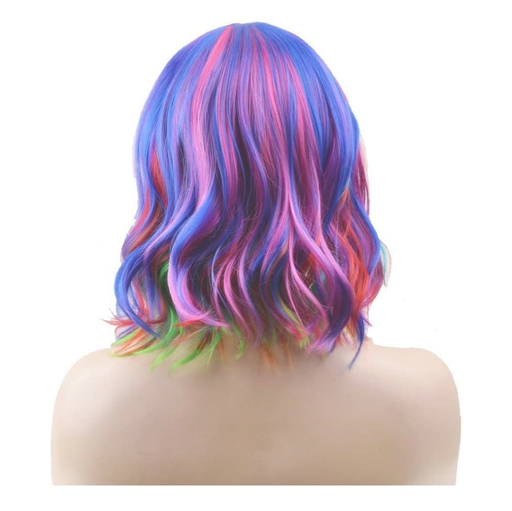 Rainbow Beauty Human Hair Blend Wig - Thumbnail 2