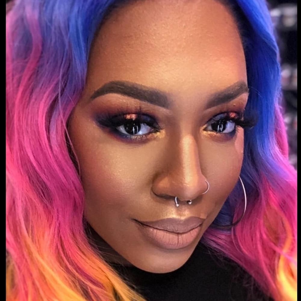Rainbow Beauty Lace Front Wig - Thumbnail 8