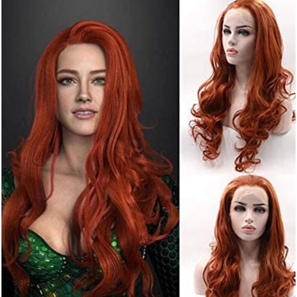 Copper Red Beauty Lace Front Wig - Thumbnail 2