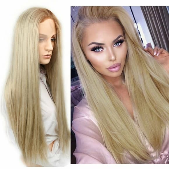 Brown Blonde LaceFront Wig 22-24 inches!! - Thumbnail 8
