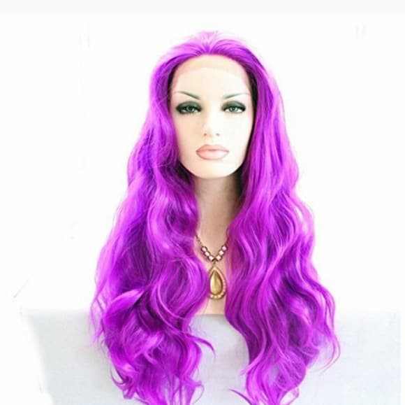 Pink Purple Beauty Lacefront Wig 22-26 inches!! - Thumbnail 4