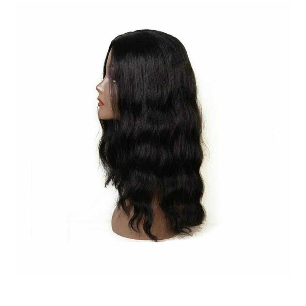 Curly Wavy Wig 20 inches #1b - Thumbnail 4