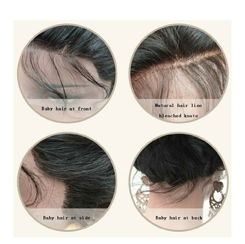 Virgin Brazilian Curly Lacefront Wig - Thumbnail 4