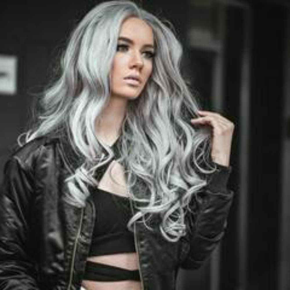 Gray Lace Front Wig