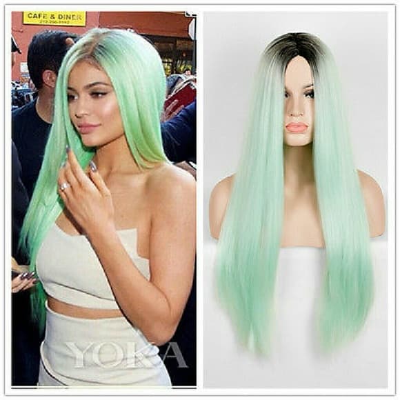 Ombre Beautiful Full Wig - Thumbnail 4