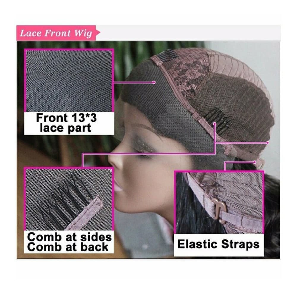 Loose Wavy Beauty Lace Front Wig - Thumbnail 2