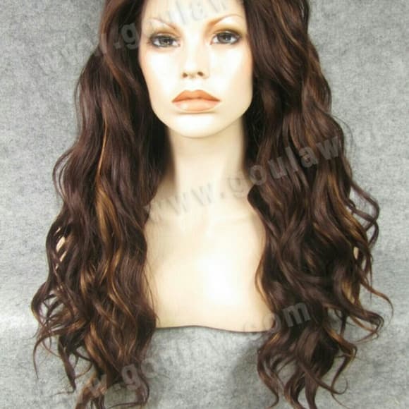 Beautiful Mixed Color Lace Front Wig 24 inches - Thumbnail 2