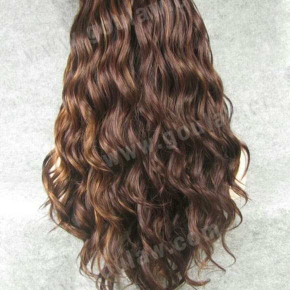 Beautiful Mixed Color Lace Front Wig 24 inches - Thumbnail 3