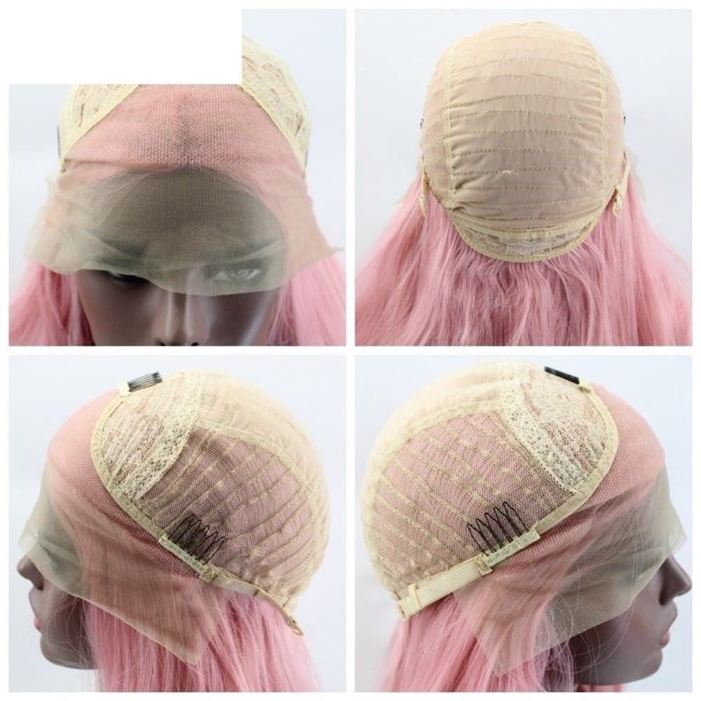 Pink Beauty Lace Front Wig - Thumbnail 3