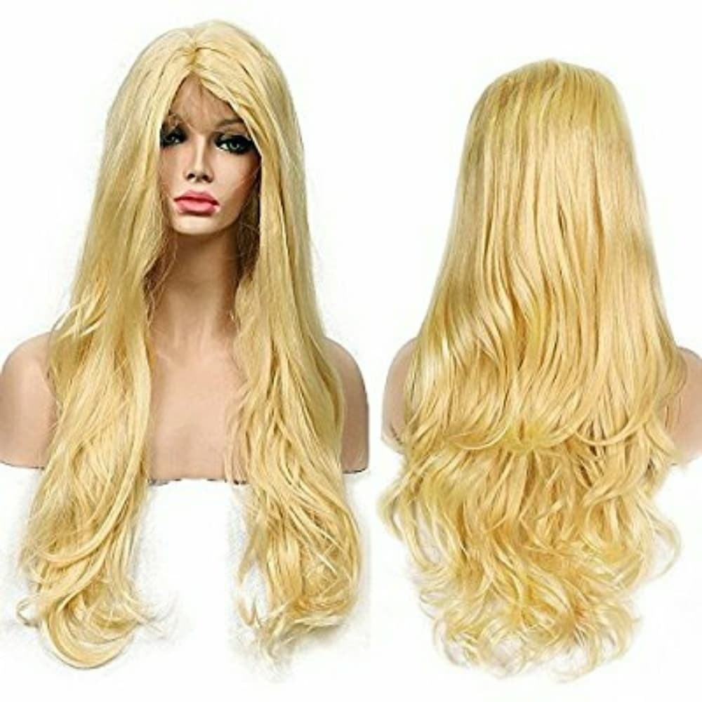 Blonde LayeredLacefront Wig - Thumbnail 4