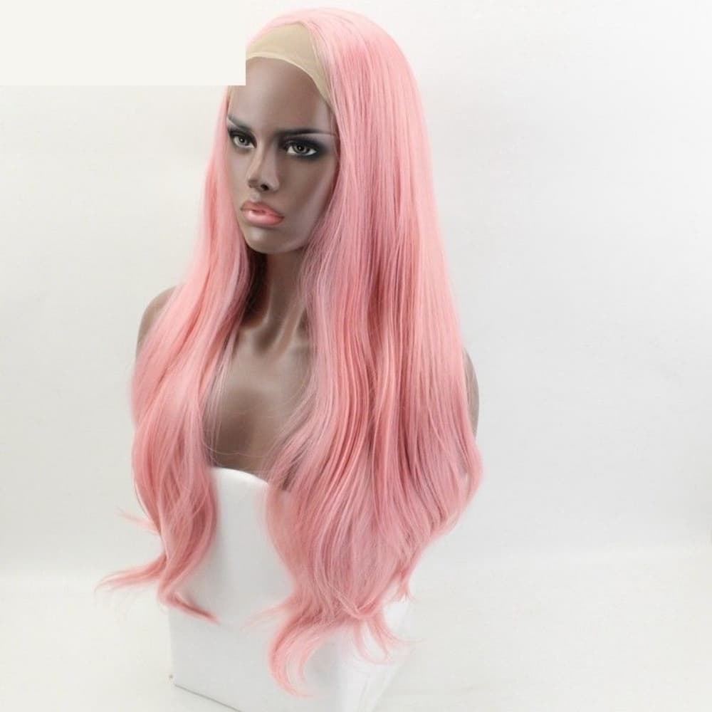 Pink Beauty Lace Front Wig - Thumbnail 2