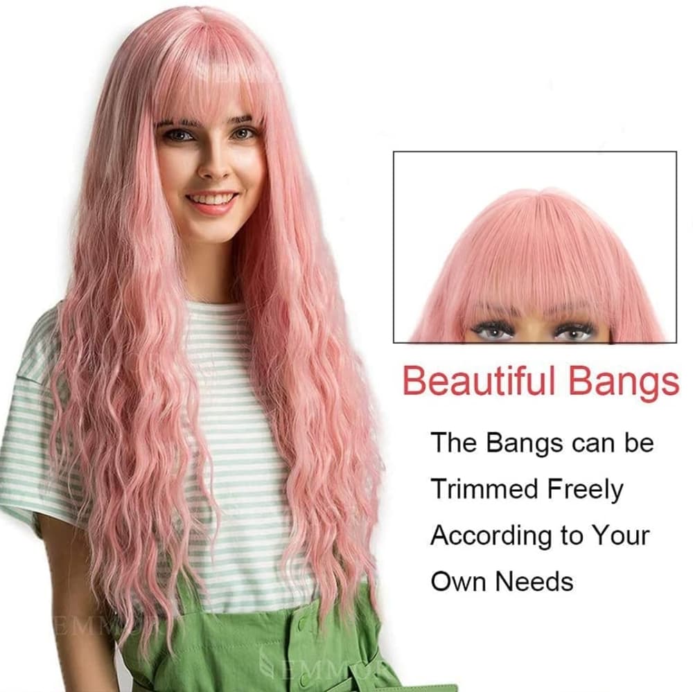 Pink Beauty Full Wig - Thumbnail 5