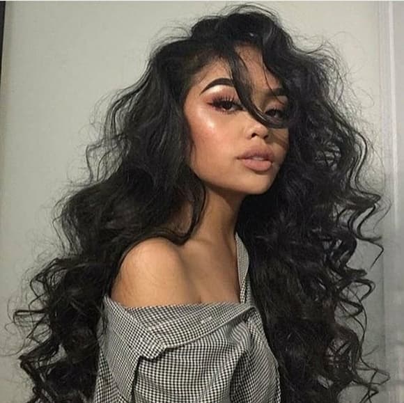 Dark Brown Wavy Ombre Beauty Lacefront 24-26 - Thumbnail 2