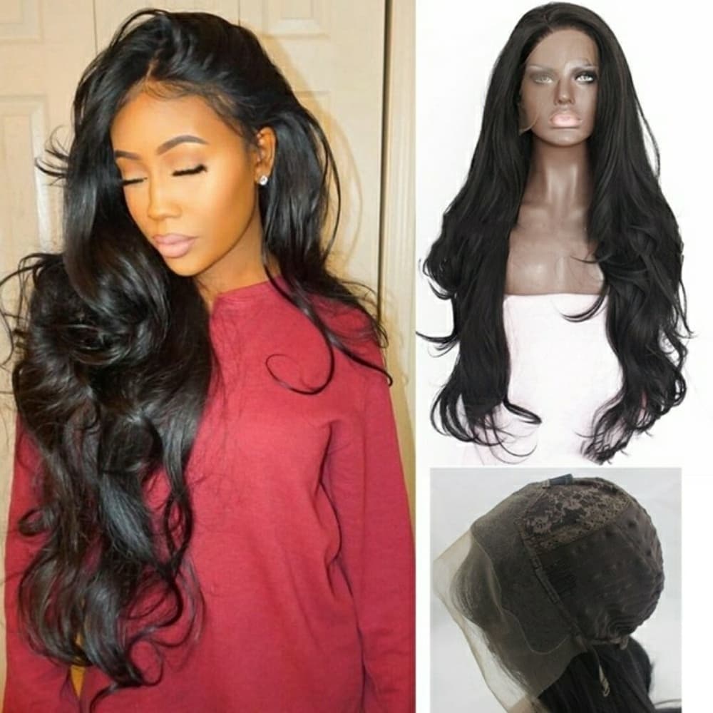 Black Beauty Lacefront Wig 24-26 inches!!