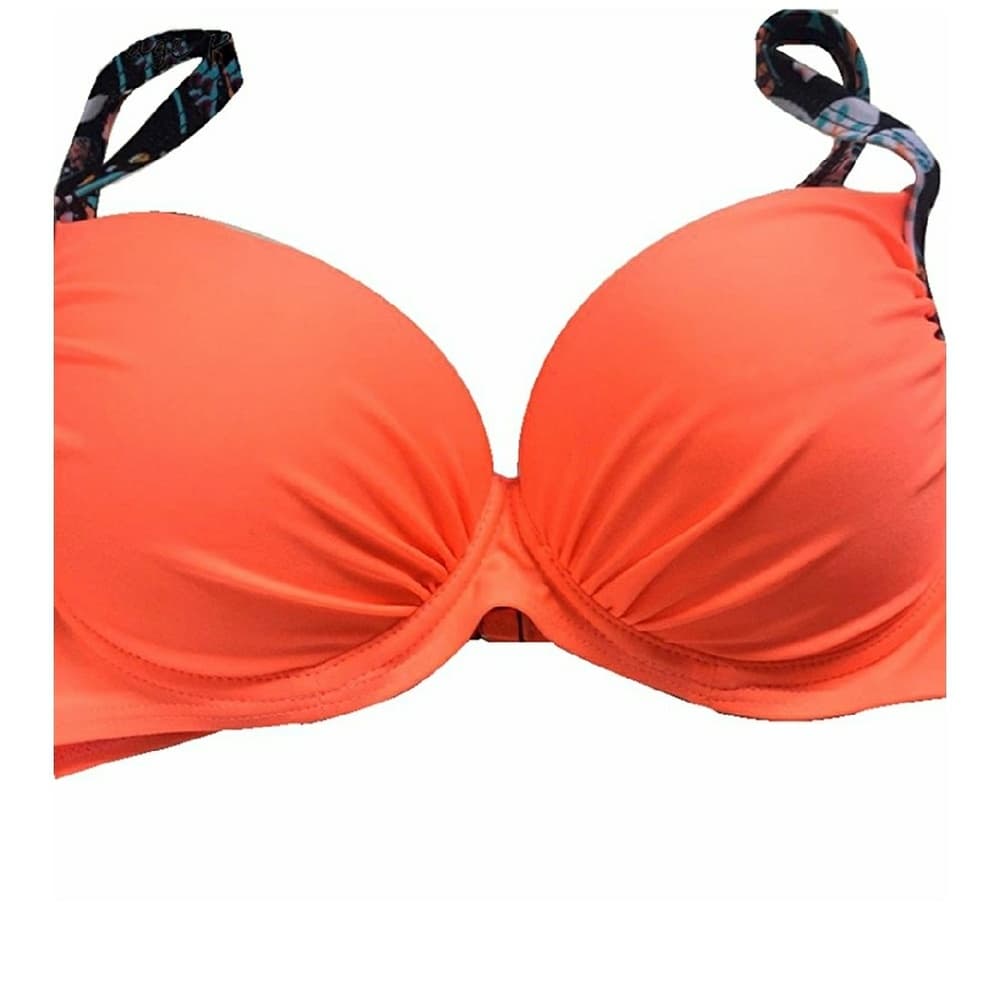 Vintage Beauty Push Up Padded Two Piece Low-rise - Thumbnail 2