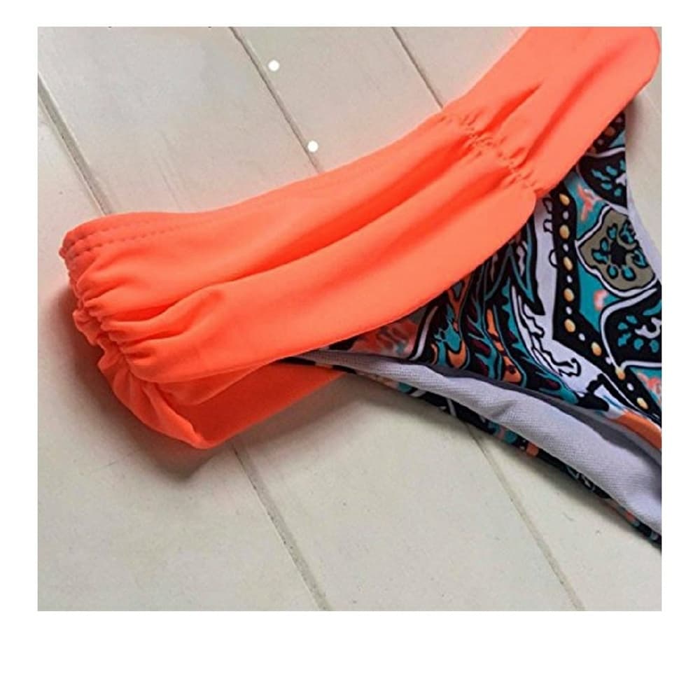 Vintage Beauty Push Up Padded Two Piece Low-rise - Thumbnail 5