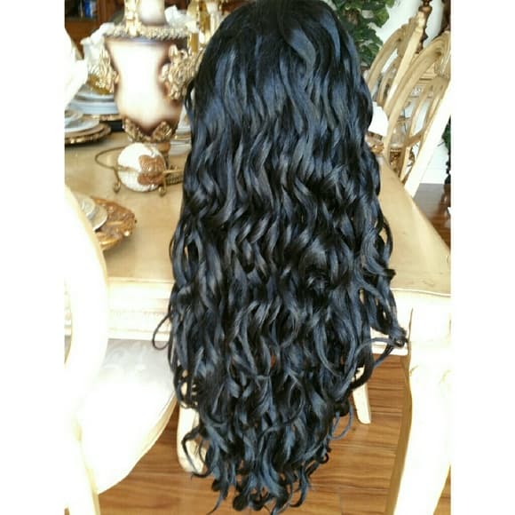 Curly Bodywave Lacefront Wig - Thumbnail 2