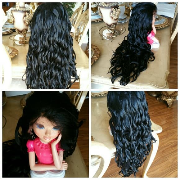 Curly Bodywave Lacefront Wig