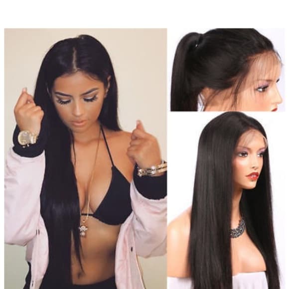 Straight Lace Front Wig - Thumbnail 2
