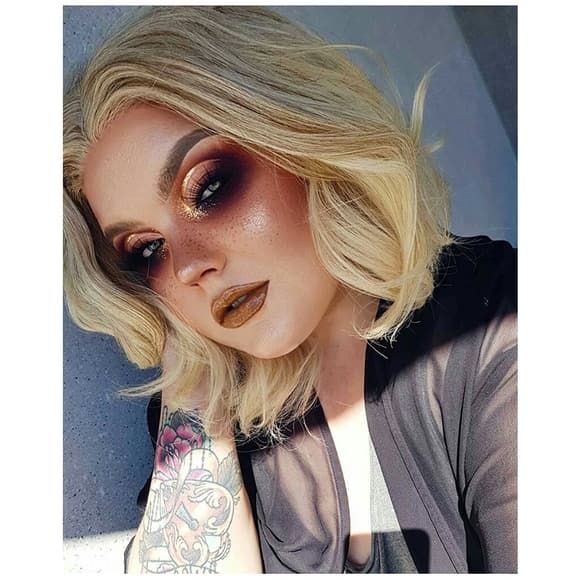 Ombre Blonde Beauty Full Wig - Thumbnail 8