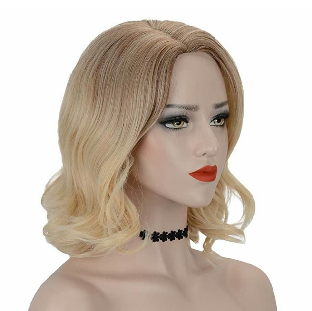 Ombre Blonde Beauty Full Wig - Thumbnail 4