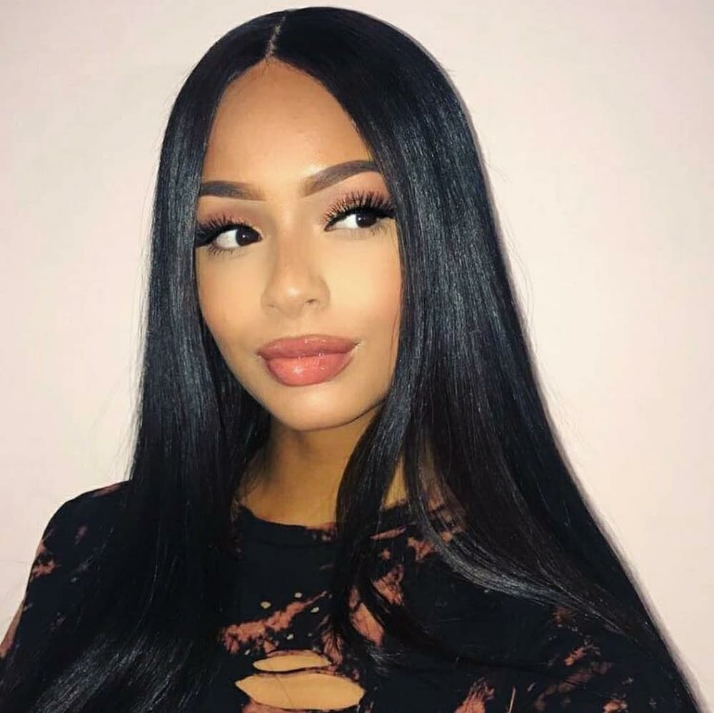 Straight Beauty Virgin Lacecront Wig 20-24 inches!
