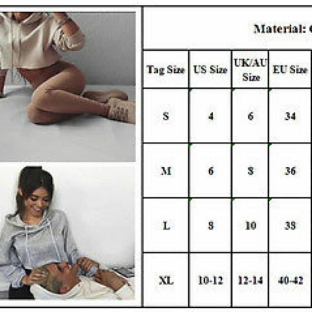 Beautiful Hooded Crop Top - Thumbnail 6