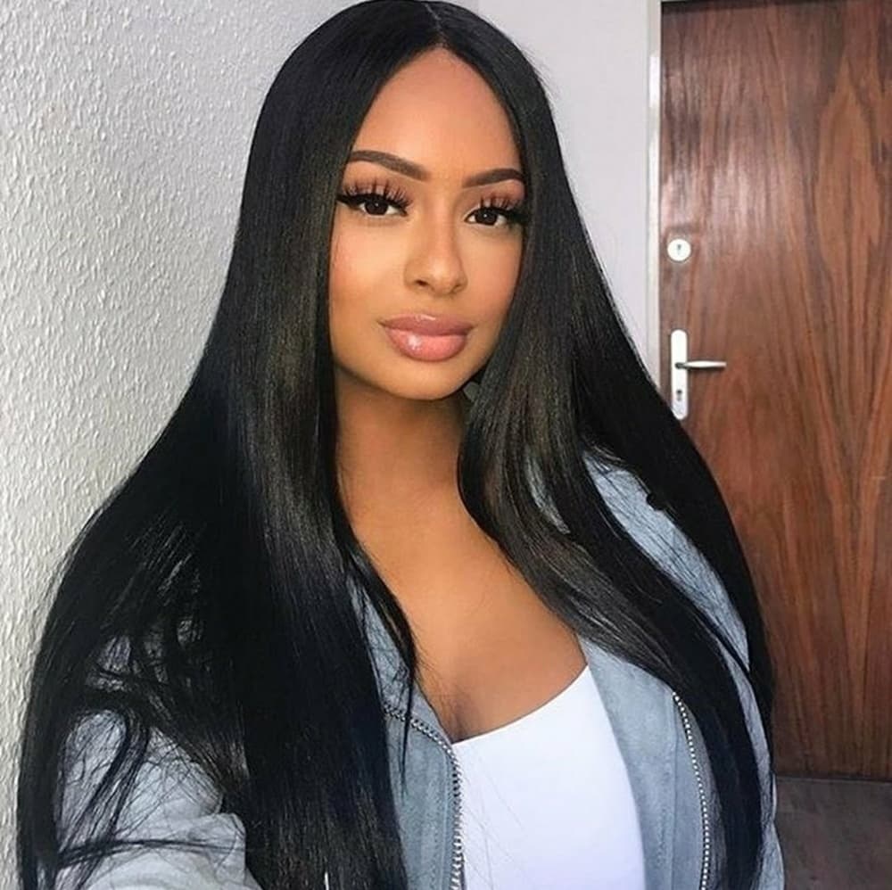 Straight Beauty Virgin Lacecront Wig 20-24 inches! - Thumbnail 5