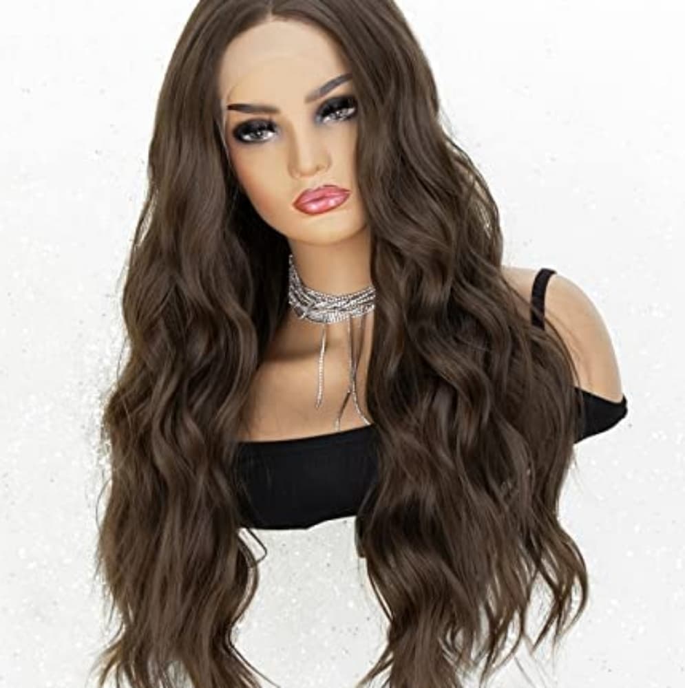 Brown Beauty Lace Front Wig - Thumbnail 6