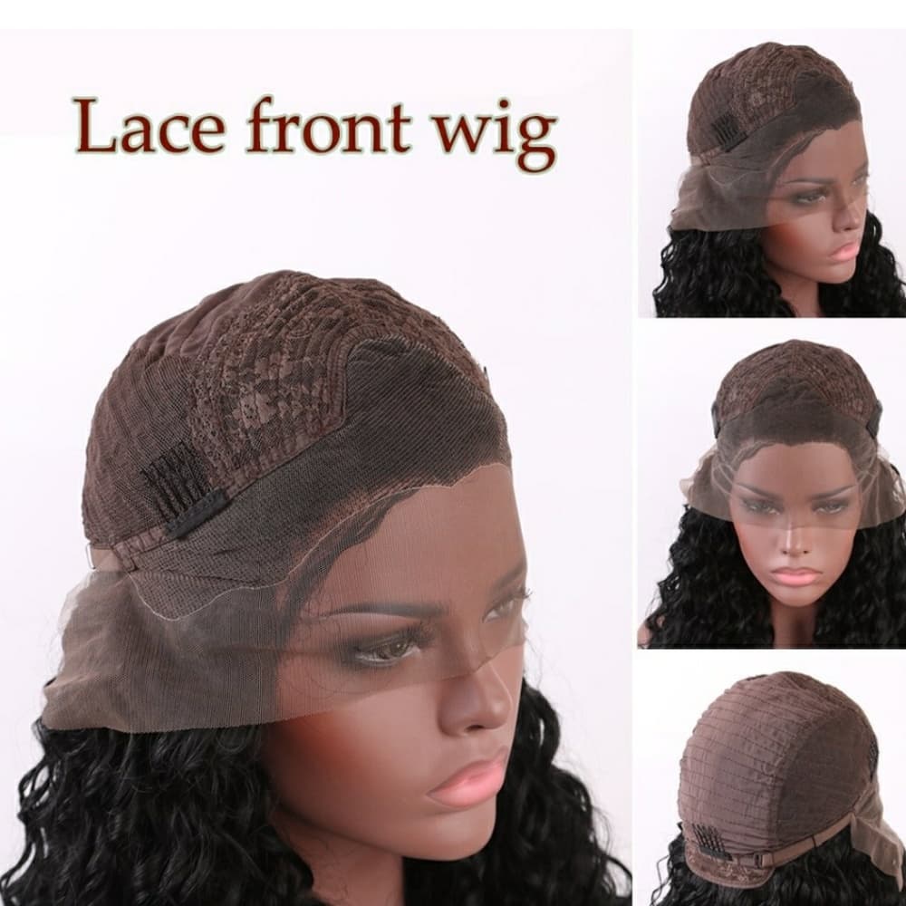 Curly Black Lace Front Beauty Wig 22-24 inches!! - Thumbnail 7