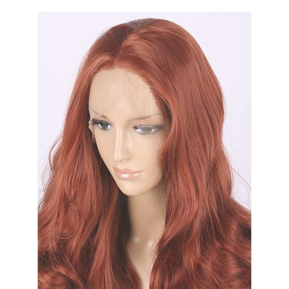 Red Auburn Beauty Lace Front Wig - Thumbnail 3
