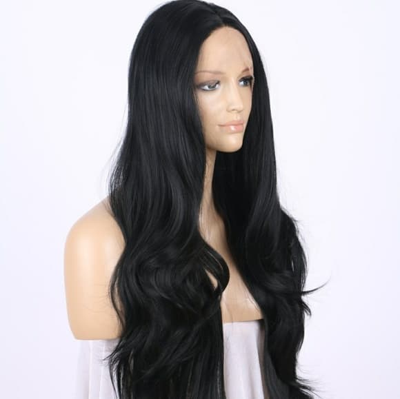 Black Beauty Lacefront Wig - Thumbnail 7