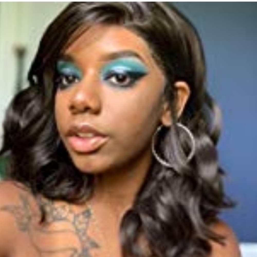 Brown Wavy Beauty Lace Front Wig - Thumbnail 3