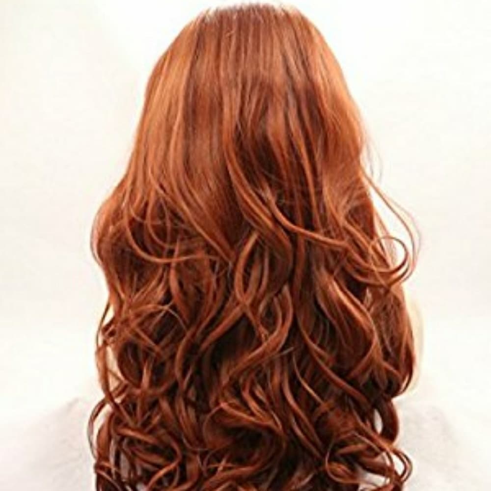 Auburn Red Beauty Lace Front Wig - Thumbnail 2