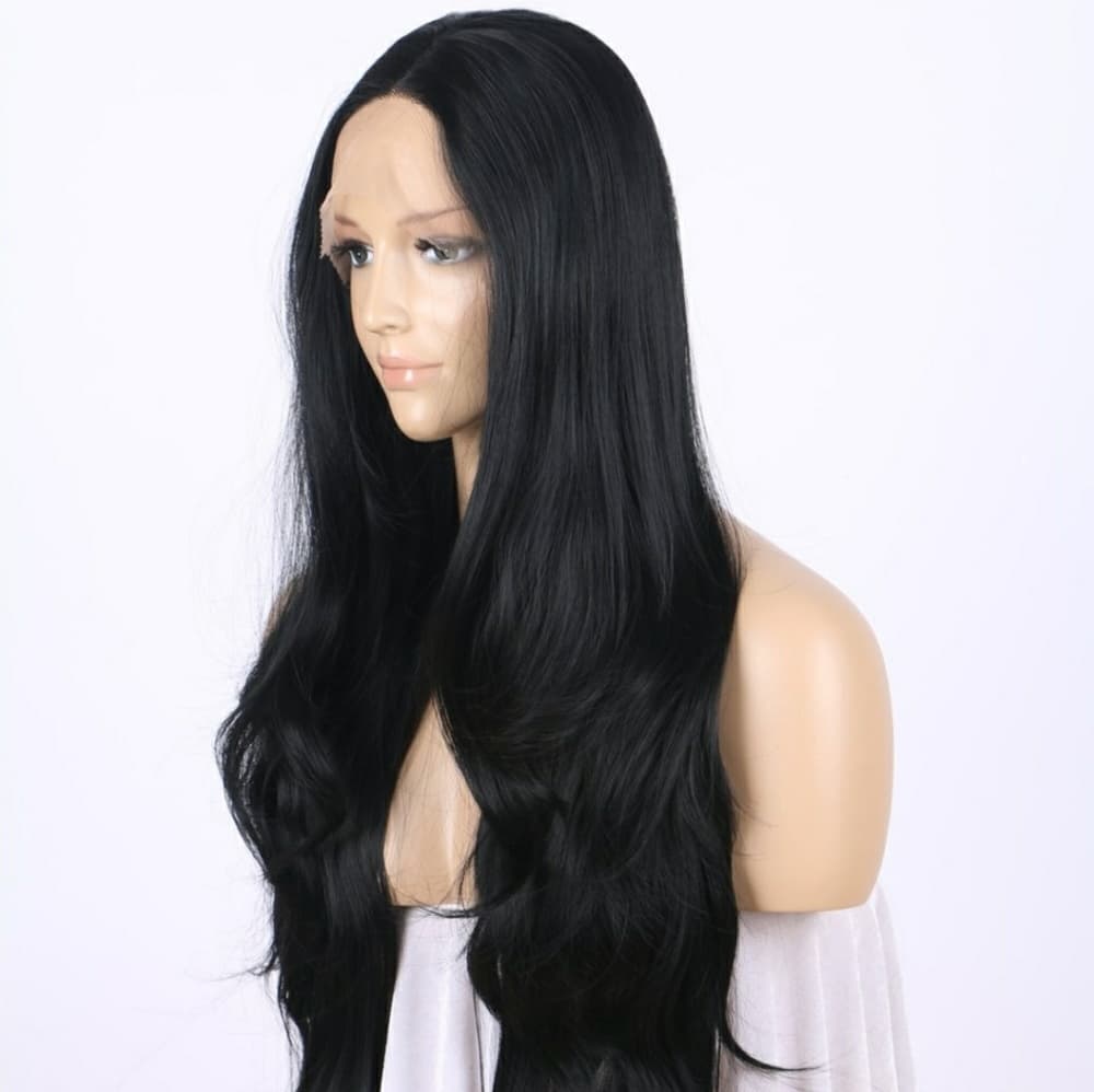 Black Beauty Lacefront Wig - Thumbnail 2