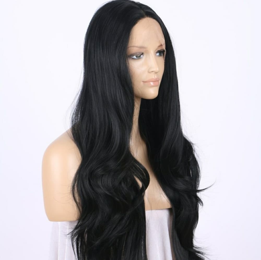 Black Beauty Lacefront Wig - Thumbnail 6