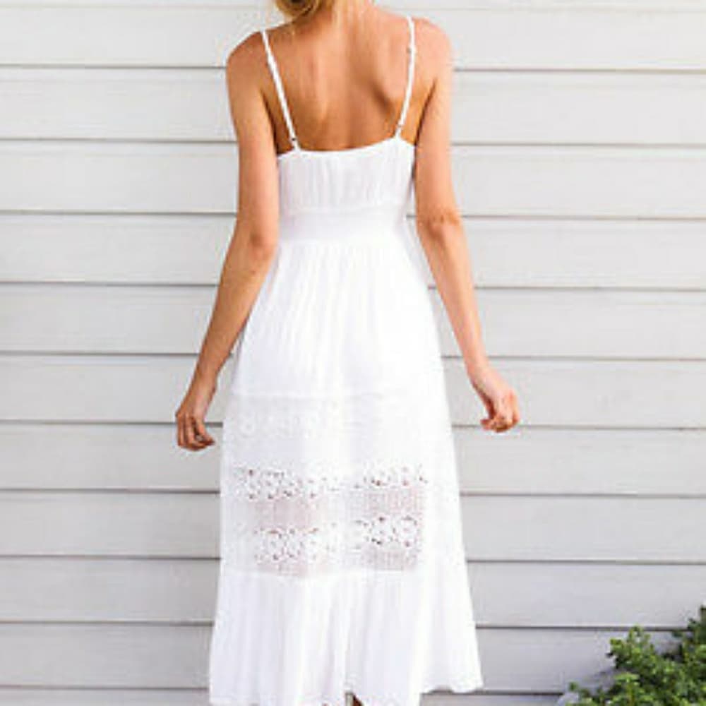 White Beauty Sundress - Thumbnail 2