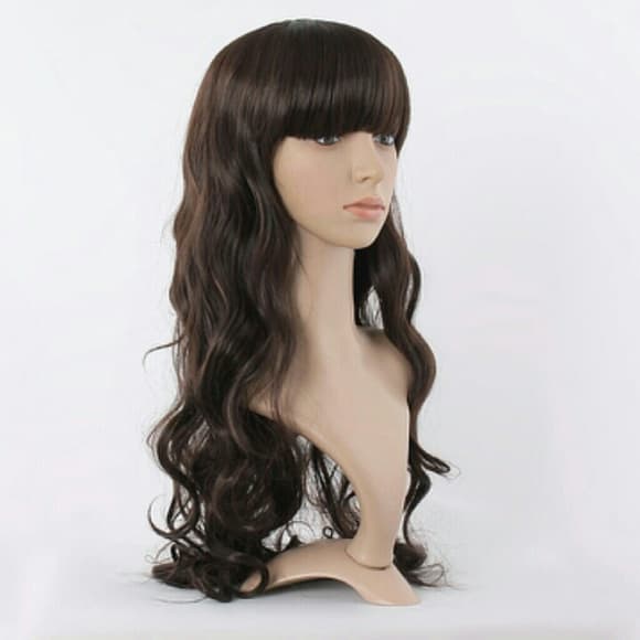Beautiful Brown Waves Long Wig