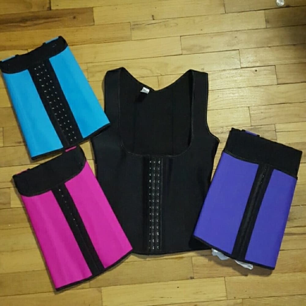 Latex Corset Waist Trainer - Thumbnail 2