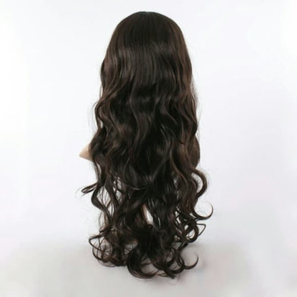 Beautiful Brown Waves Long Wig - Thumbnail 3