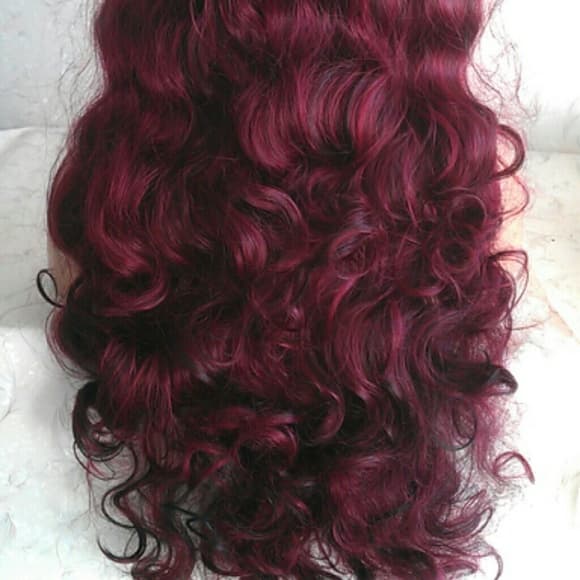 Sexy Burgundy w/Black highlight - Thumbnail 2