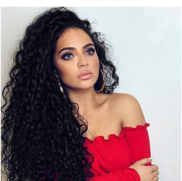 Curly Lace Front Wig 22-26 inches - Thumbnail 8