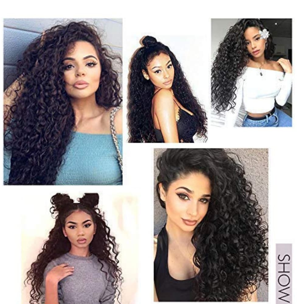 Curly Lace Front Wig 22-26 inches - Thumbnail 4