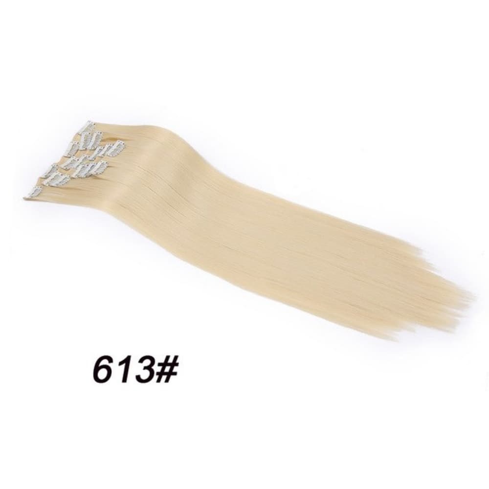 MBleach Blonde Full Head Clip in Extension