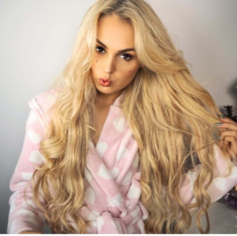 Dark Blonde Beauty Lace Front Wig - Thumbnail 5