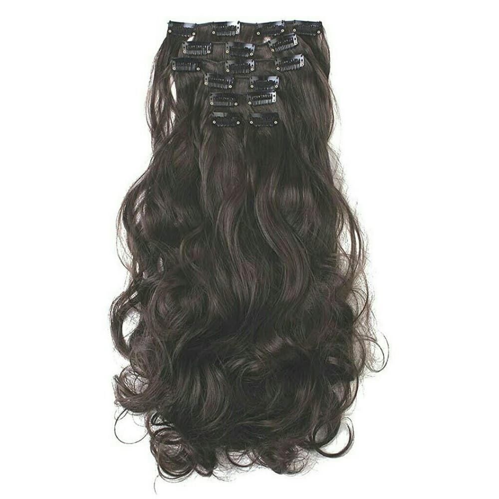 Dark Brown Clip in Extension