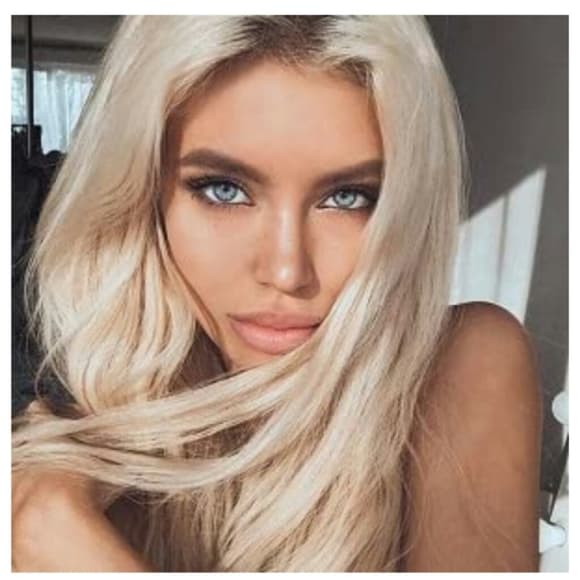 Ombre Blonde Lace Front Wig - Thumbnail 9