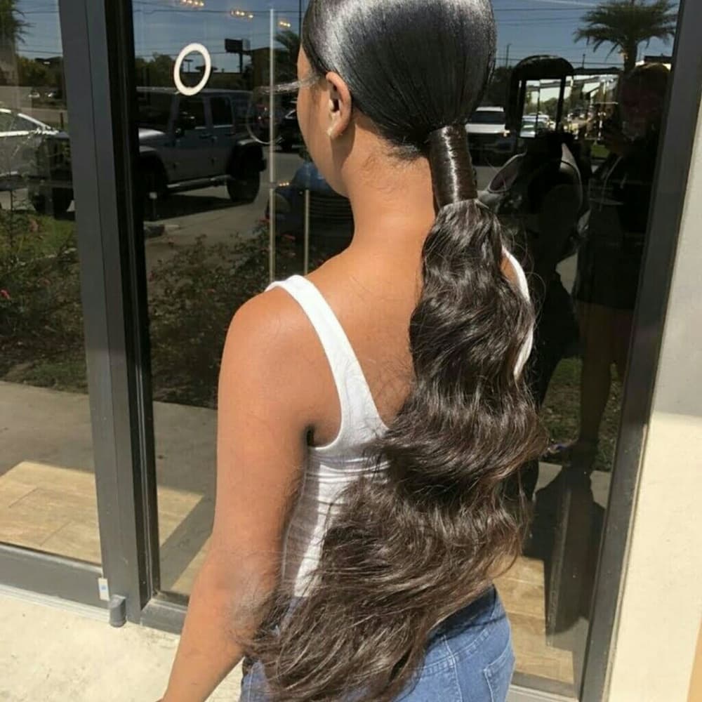 Dark Brown Clip in Extension - Thumbnail 3